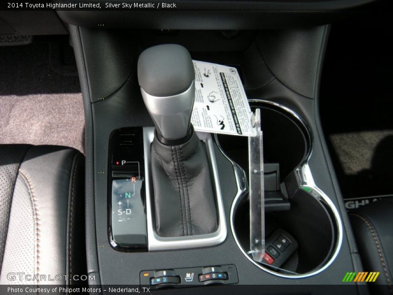  2014 Highlander Limited 6 Speed ECT-i Automatic Shifter