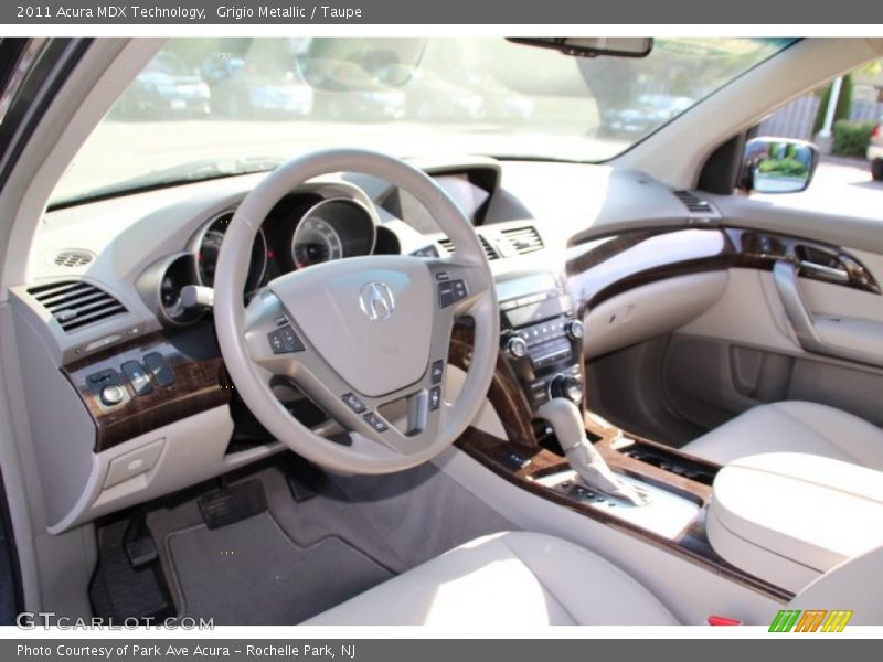 Grigio Metallic / Taupe 2011 Acura MDX Technology