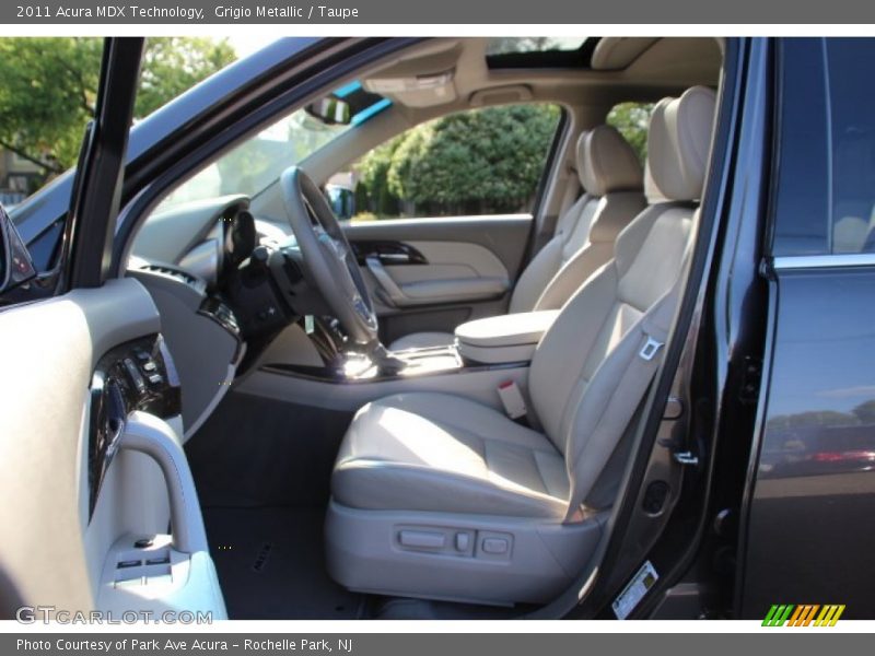 Grigio Metallic / Taupe 2011 Acura MDX Technology