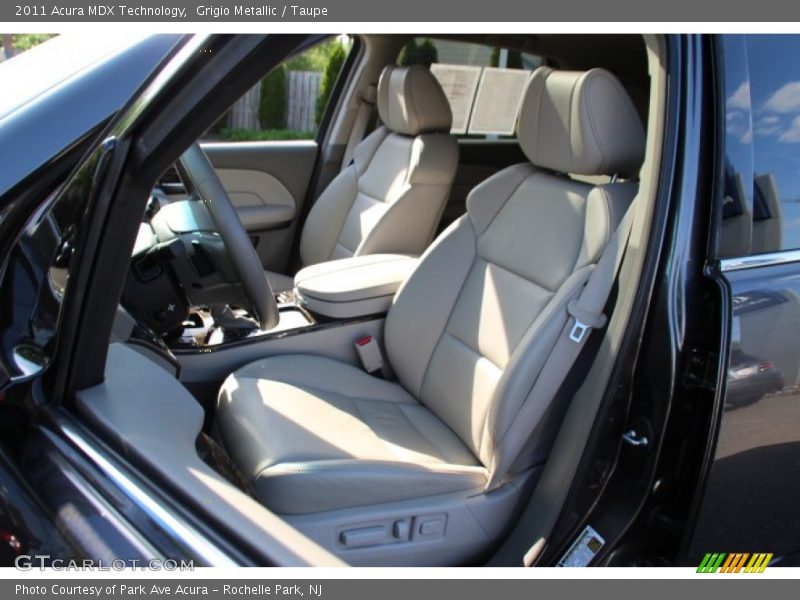 Grigio Metallic / Taupe 2011 Acura MDX Technology