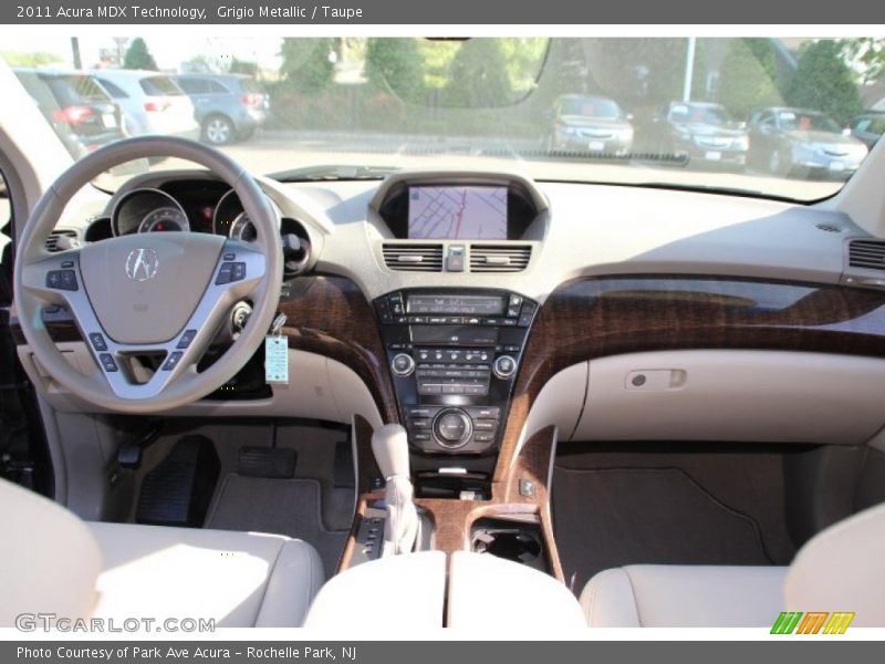 Grigio Metallic / Taupe 2011 Acura MDX Technology