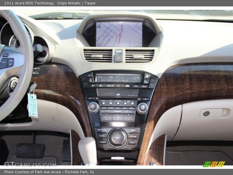 Grigio Metallic / Taupe 2011 Acura MDX Technology