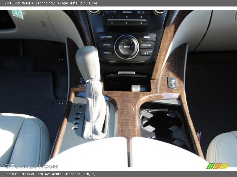 Grigio Metallic / Taupe 2011 Acura MDX Technology