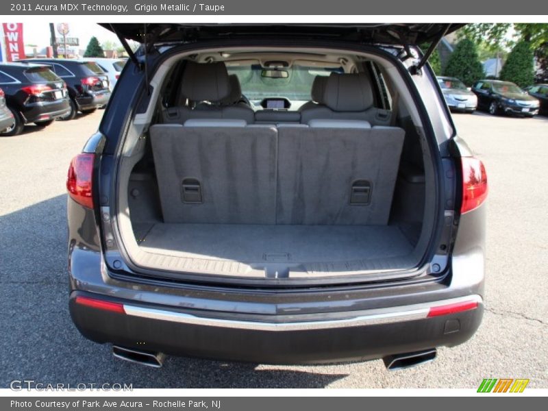 Grigio Metallic / Taupe 2011 Acura MDX Technology