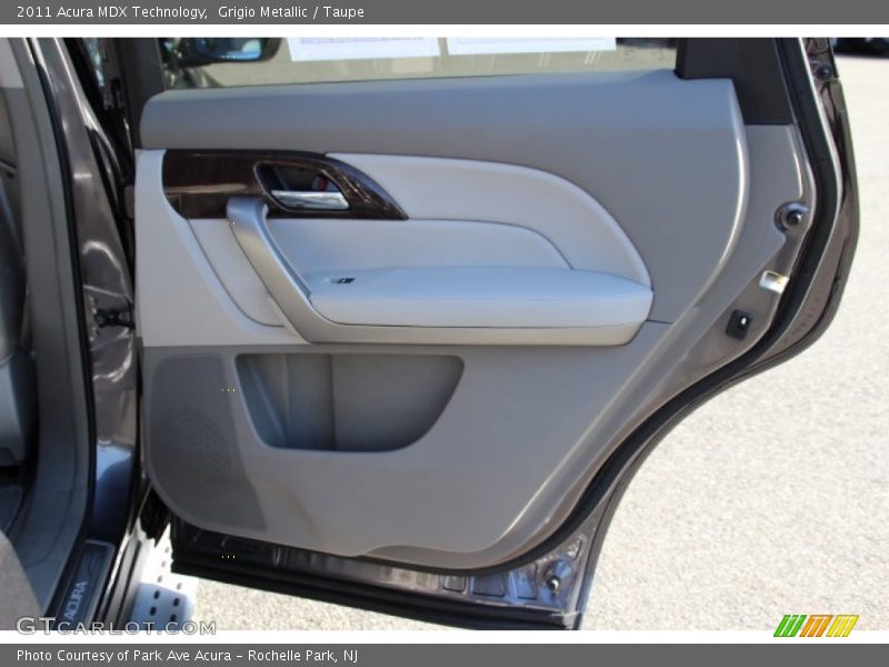 Grigio Metallic / Taupe 2011 Acura MDX Technology