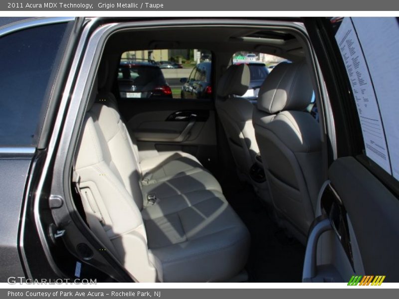 Grigio Metallic / Taupe 2011 Acura MDX Technology