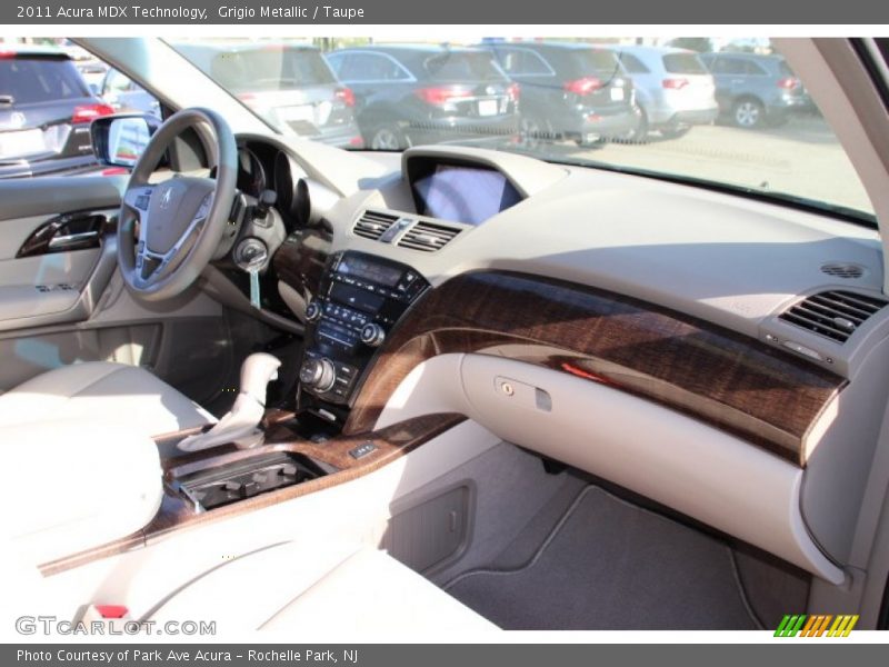 Grigio Metallic / Taupe 2011 Acura MDX Technology