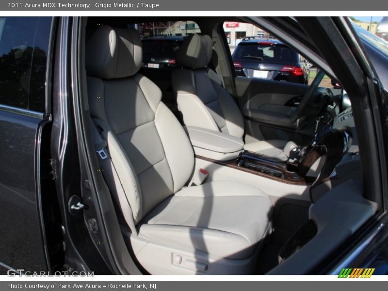 Grigio Metallic / Taupe 2011 Acura MDX Technology