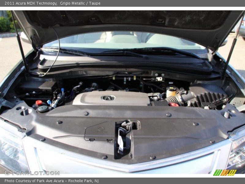 Grigio Metallic / Taupe 2011 Acura MDX Technology