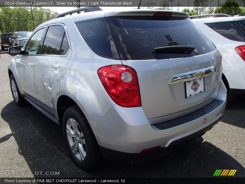 Silver Ice Metallic / Light Titanium/Jet Black 2014 Chevrolet Equinox LT