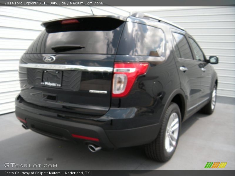 Dark Side / Medium Light Stone 2014 Ford Explorer XLT