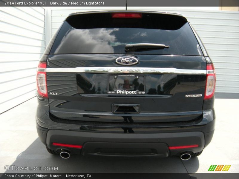 Dark Side / Medium Light Stone 2014 Ford Explorer XLT
