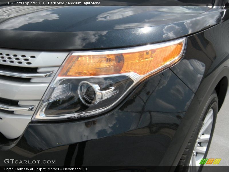 Dark Side / Medium Light Stone 2014 Ford Explorer XLT