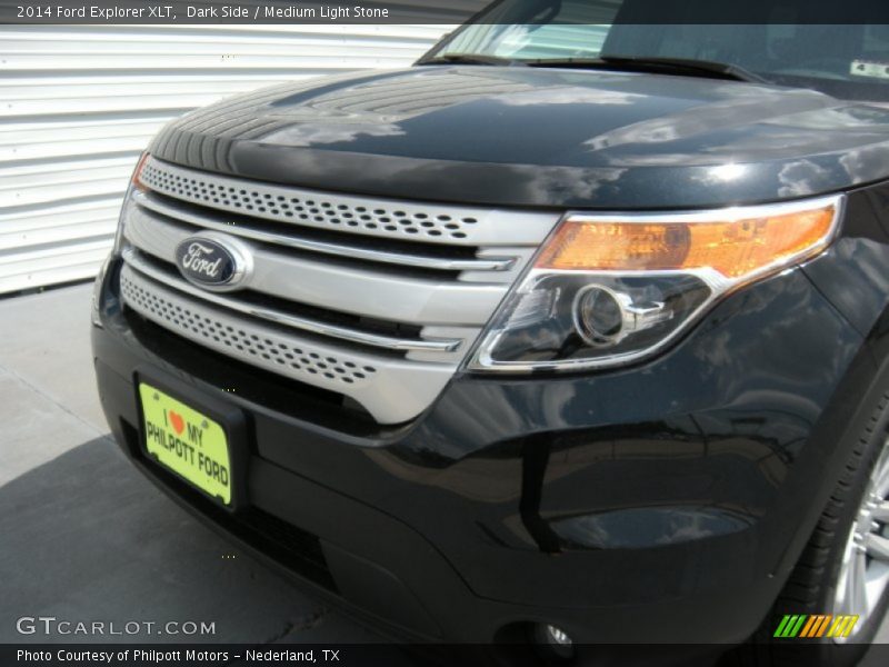 Dark Side / Medium Light Stone 2014 Ford Explorer XLT