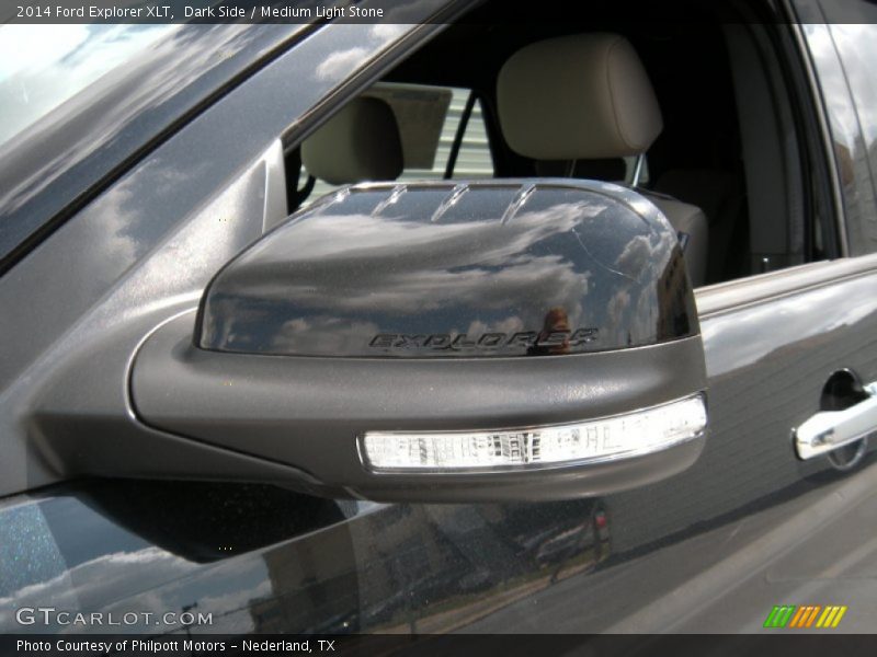 Dark Side / Medium Light Stone 2014 Ford Explorer XLT