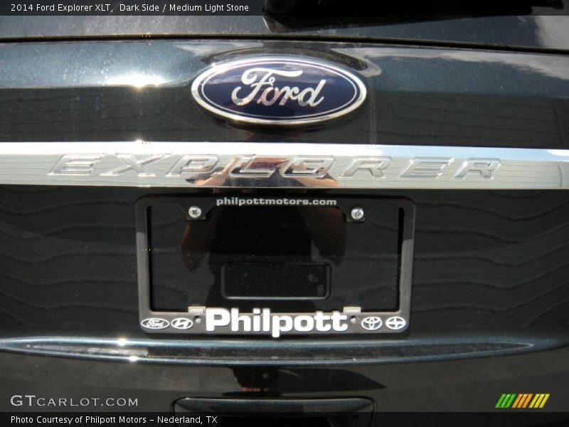 Dark Side / Medium Light Stone 2014 Ford Explorer XLT