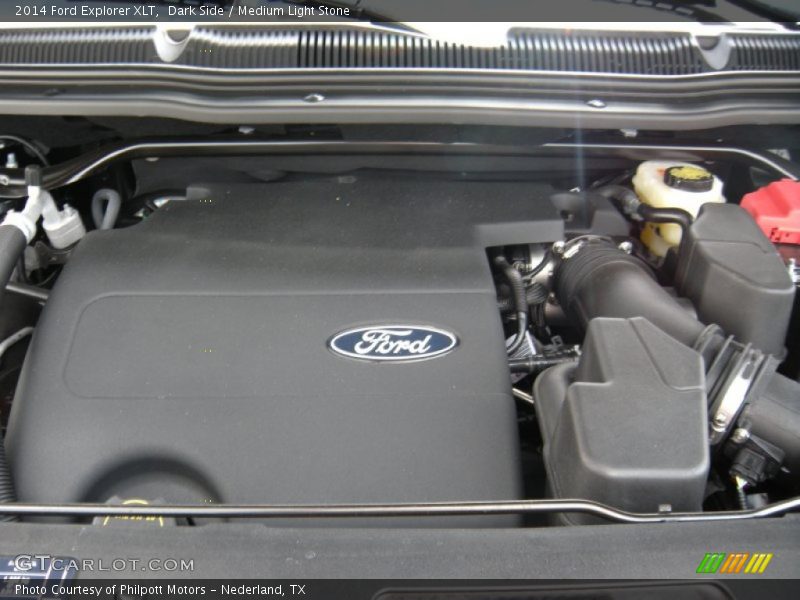 Dark Side / Medium Light Stone 2014 Ford Explorer XLT