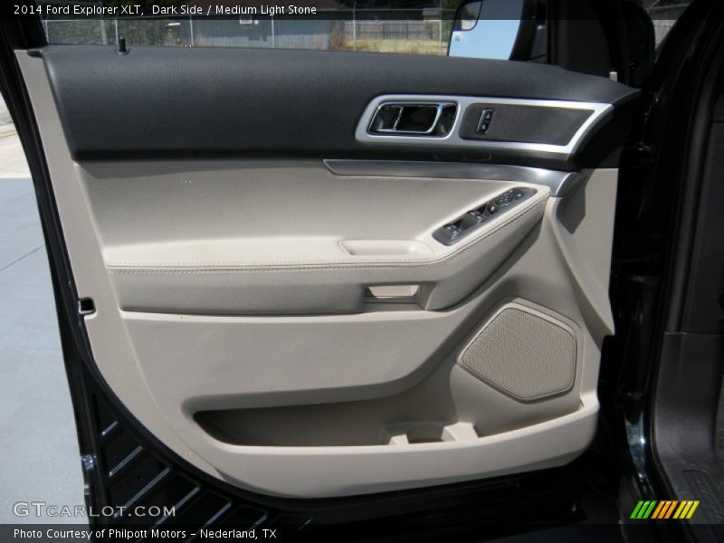 Dark Side / Medium Light Stone 2014 Ford Explorer XLT