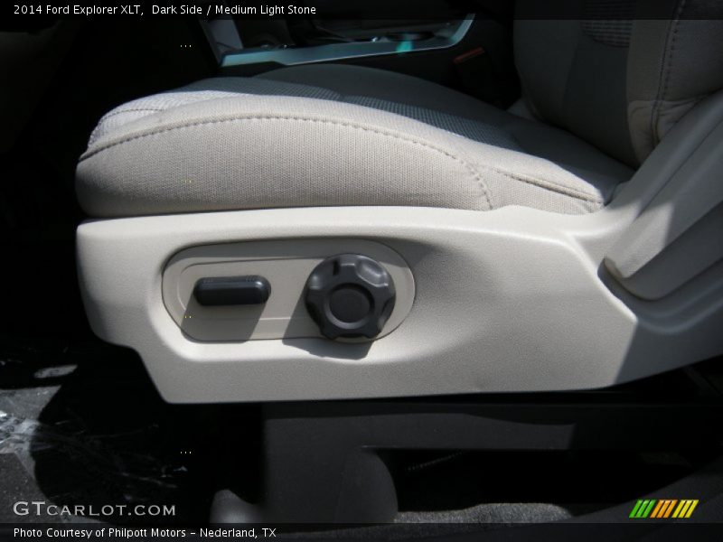 Dark Side / Medium Light Stone 2014 Ford Explorer XLT