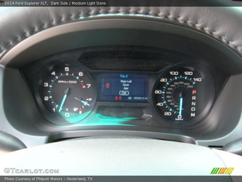 Dark Side / Medium Light Stone 2014 Ford Explorer XLT