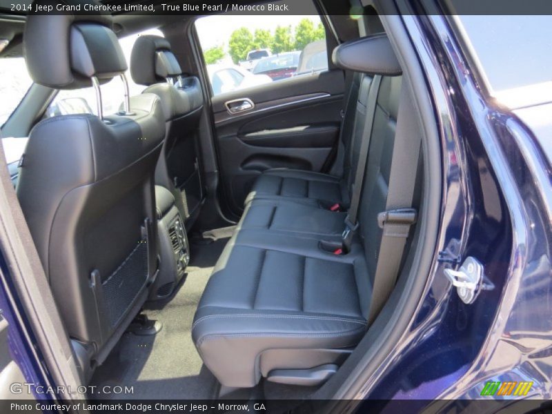 True Blue Pearl / Morocco Black 2014 Jeep Grand Cherokee Limited