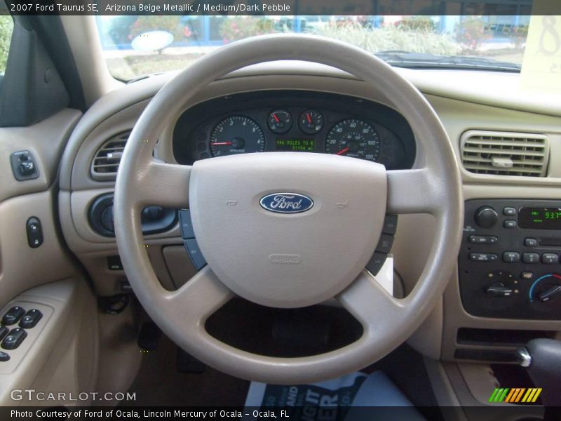 Arizona Beige Metallic / Medium/Dark Pebble 2007 Ford Taurus SE