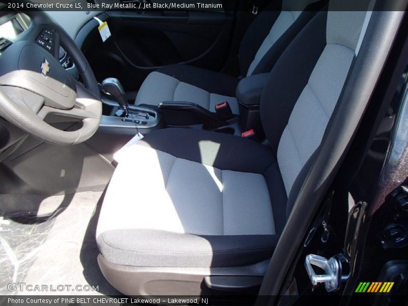 Blue Ray Metallic / Jet Black/Medium Titanium 2014 Chevrolet Cruze LS