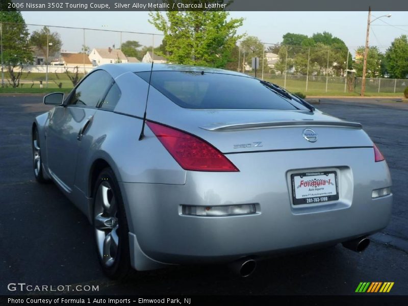 Silver Alloy Metallic / Charcoal Leather 2006 Nissan 350Z Touring Coupe