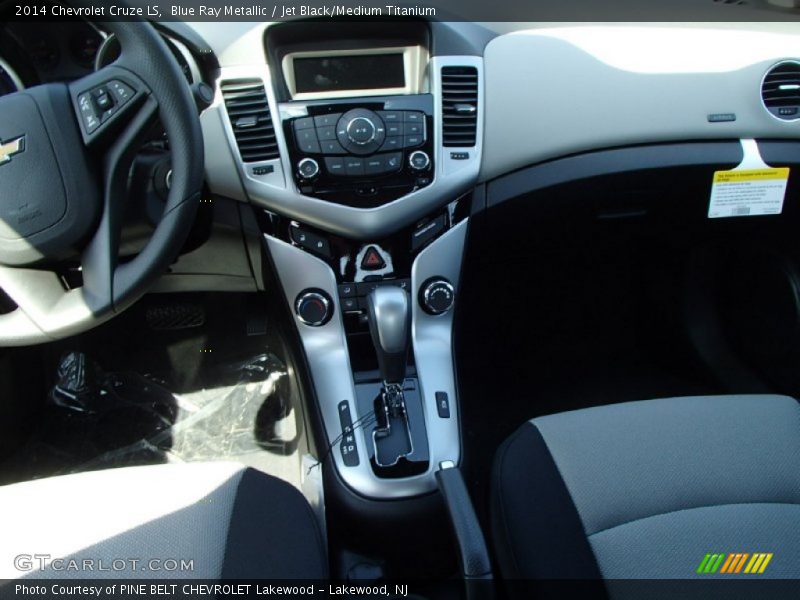 Blue Ray Metallic / Jet Black/Medium Titanium 2014 Chevrolet Cruze LS