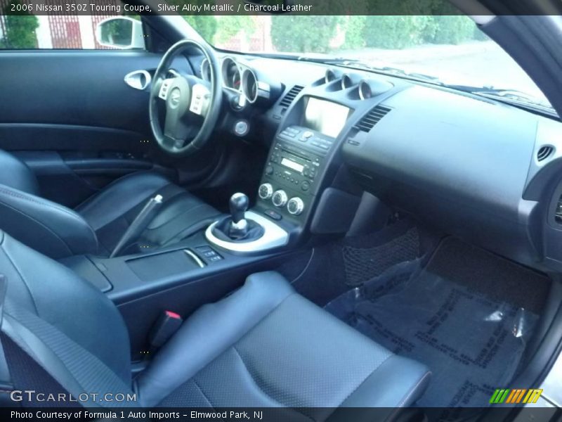 Silver Alloy Metallic / Charcoal Leather 2006 Nissan 350Z Touring Coupe