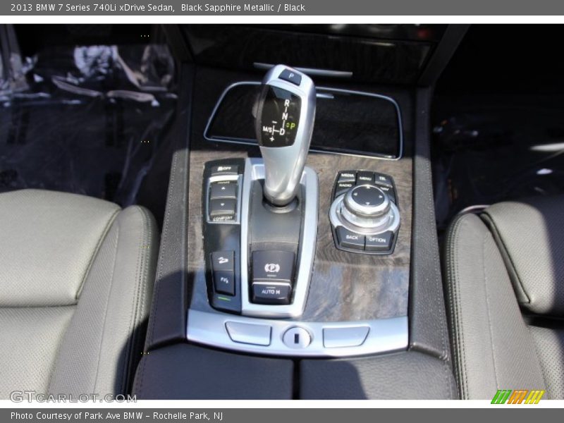 Black Sapphire Metallic / Black 2013 BMW 7 Series 740Li xDrive Sedan