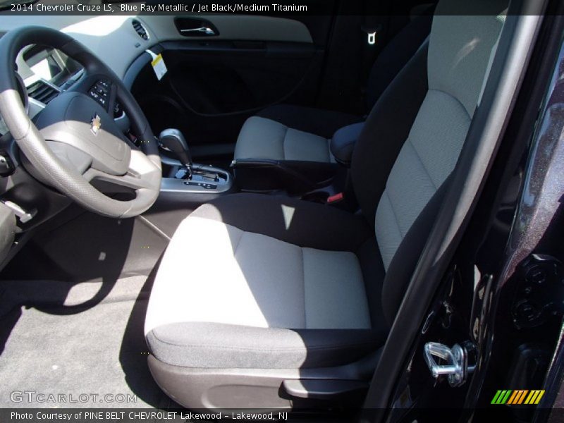 Blue Ray Metallic / Jet Black/Medium Titanium 2014 Chevrolet Cruze LS