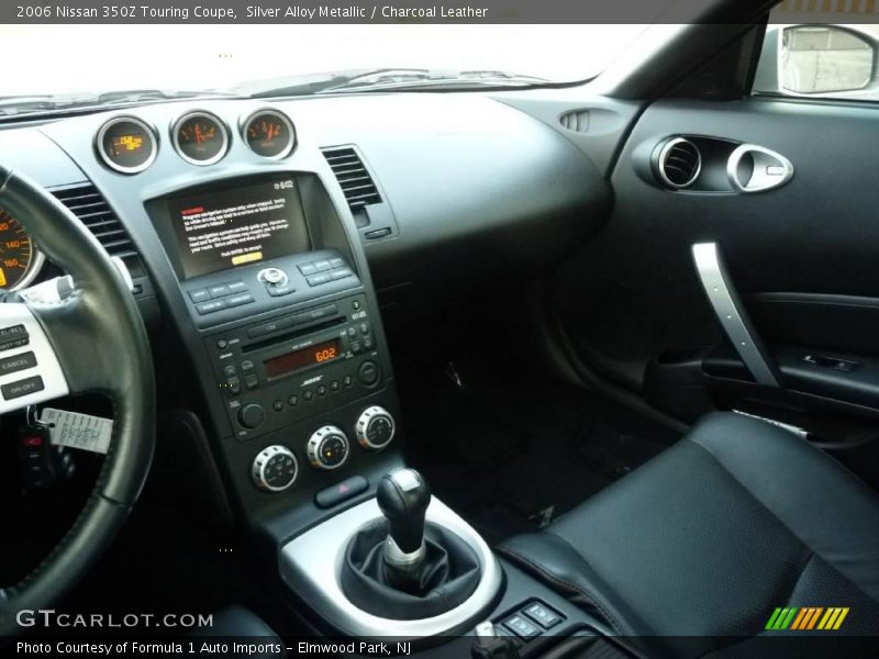 Silver Alloy Metallic / Charcoal Leather 2006 Nissan 350Z Touring Coupe