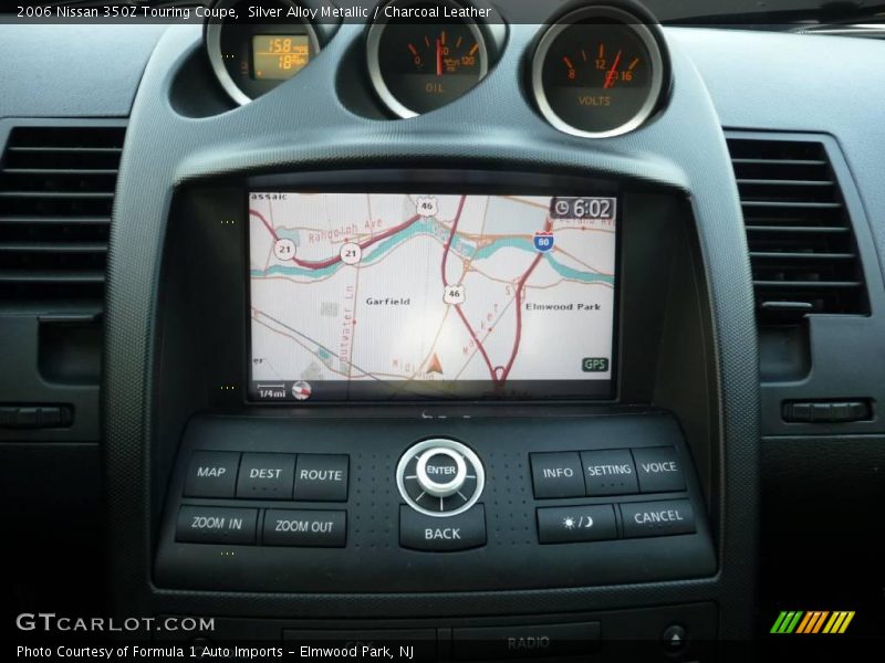 Silver Alloy Metallic / Charcoal Leather 2006 Nissan 350Z Touring Coupe