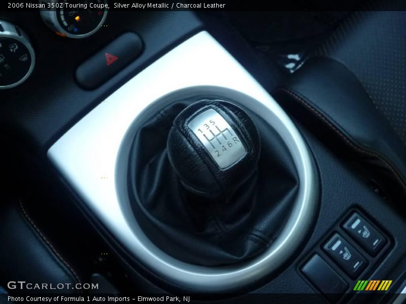 Silver Alloy Metallic / Charcoal Leather 2006 Nissan 350Z Touring Coupe
