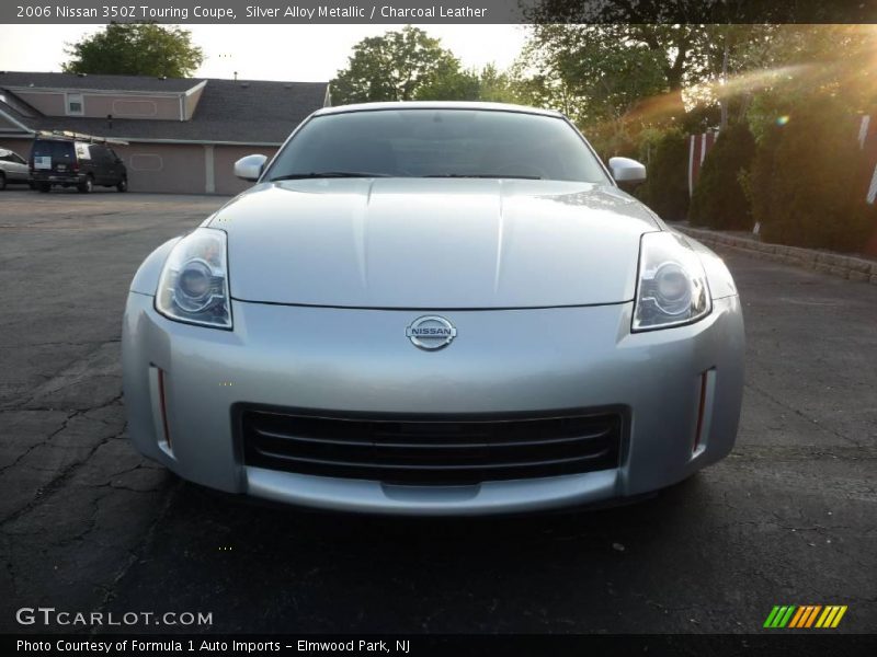 Silver Alloy Metallic / Charcoal Leather 2006 Nissan 350Z Touring Coupe