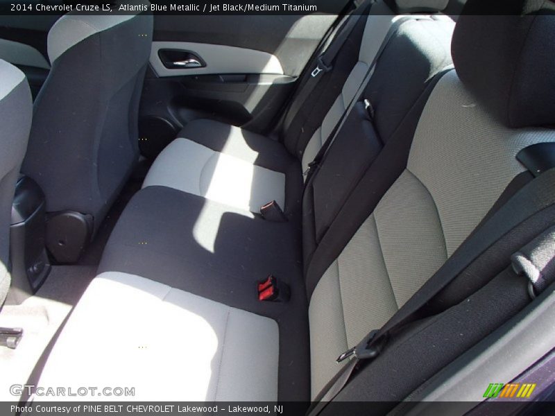 Atlantis Blue Metallic / Jet Black/Medium Titanium 2014 Chevrolet Cruze LS