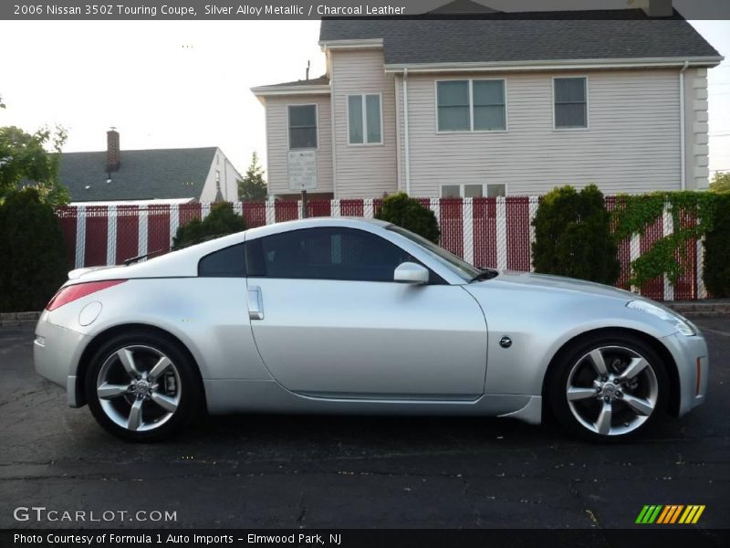 Silver Alloy Metallic / Charcoal Leather 2006 Nissan 350Z Touring Coupe