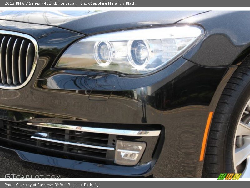 Black Sapphire Metallic / Black 2013 BMW 7 Series 740Li xDrive Sedan