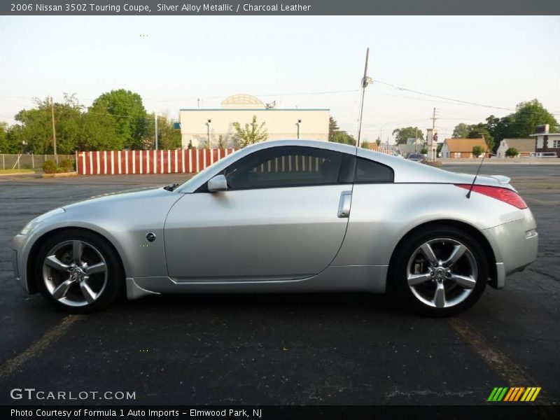Silver Alloy Metallic / Charcoal Leather 2006 Nissan 350Z Touring Coupe