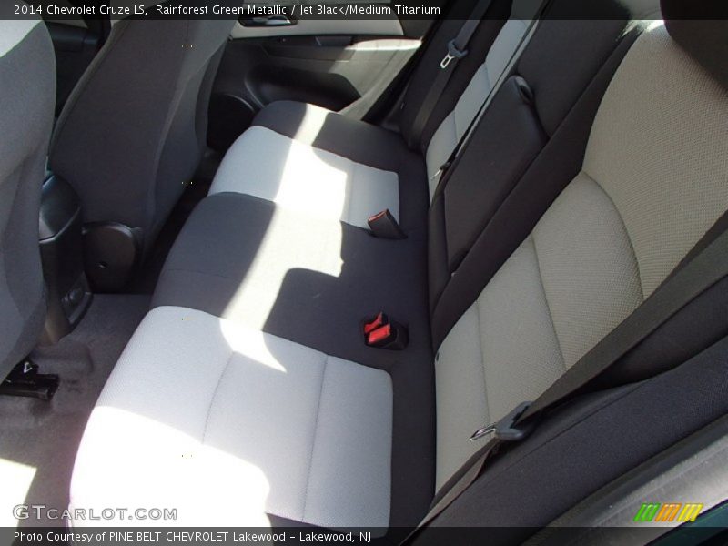 Rainforest Green Metallic / Jet Black/Medium Titanium 2014 Chevrolet Cruze LS