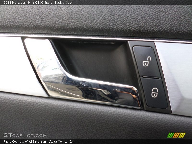 Black / Black 2011 Mercedes-Benz C 300 Sport