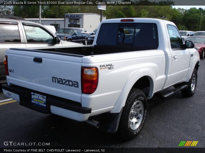 Classic White / Graphite 2005 Mazda B-Series Truck B3000 Dual Sport Regular Cab