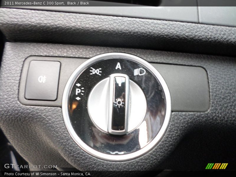 Black / Black 2011 Mercedes-Benz C 300 Sport