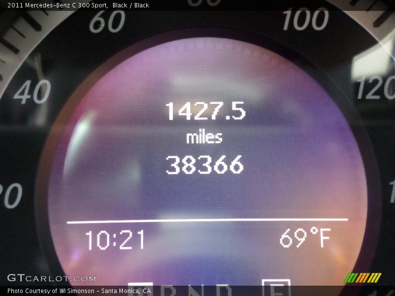 Black / Black 2011 Mercedes-Benz C 300 Sport