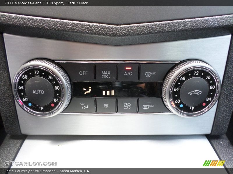 Black / Black 2011 Mercedes-Benz C 300 Sport