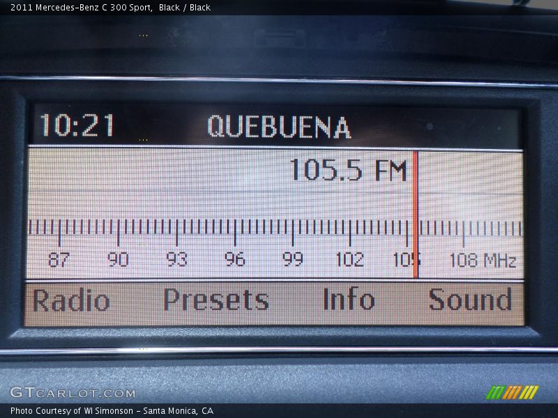 Black / Black 2011 Mercedes-Benz C 300 Sport