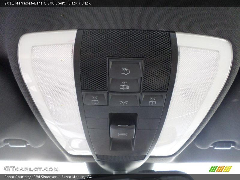 Black / Black 2011 Mercedes-Benz C 300 Sport