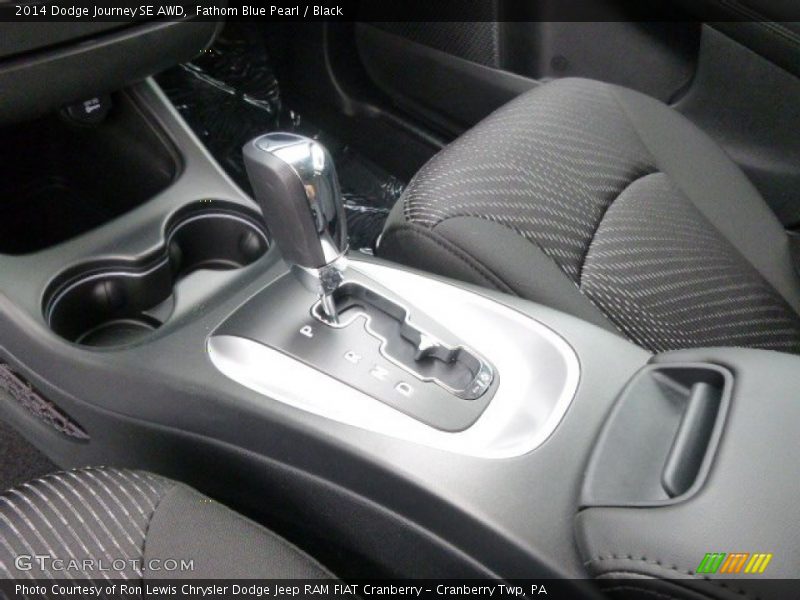Fathom Blue Pearl / Black 2014 Dodge Journey SE AWD