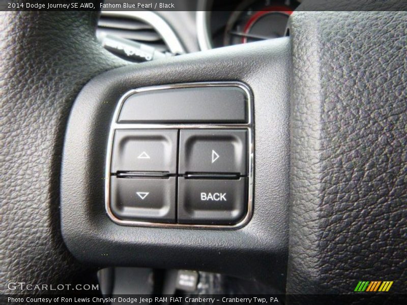Fathom Blue Pearl / Black 2014 Dodge Journey SE AWD